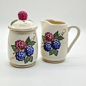 Vintage Knotts Berry Farm Syrup & Jam Jar Set